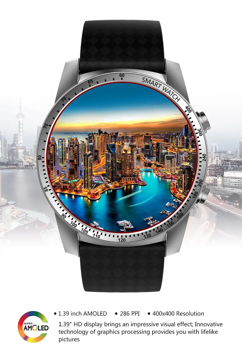 2019 Smartch KW99 Смарт-часы Android 5 1 MTK6580 39 "AMOLED 3G Wi-Fi gps Smartwatch для Apple iPhone PK Kingwear KW88 DM368 |