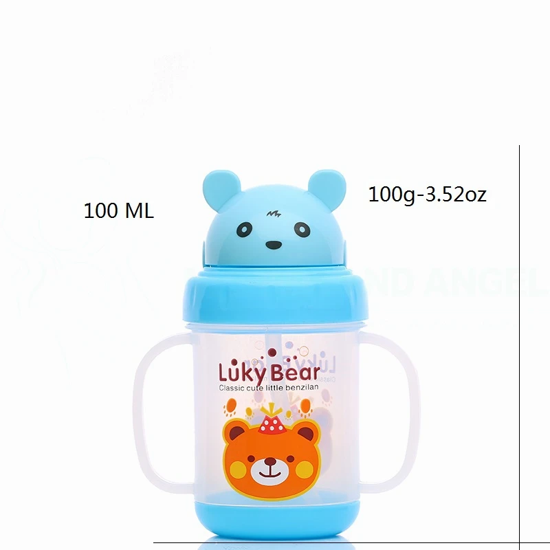 Мама и ангел мальчик девочка чашки узнать трубочкой ручка бутылки чашке BPA