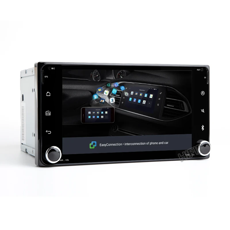 Автомагнитола 2 din Android 10 GPS для Toyota Terios Old Corolla Camry Prado RAV4 универсальное радио Wi Fi