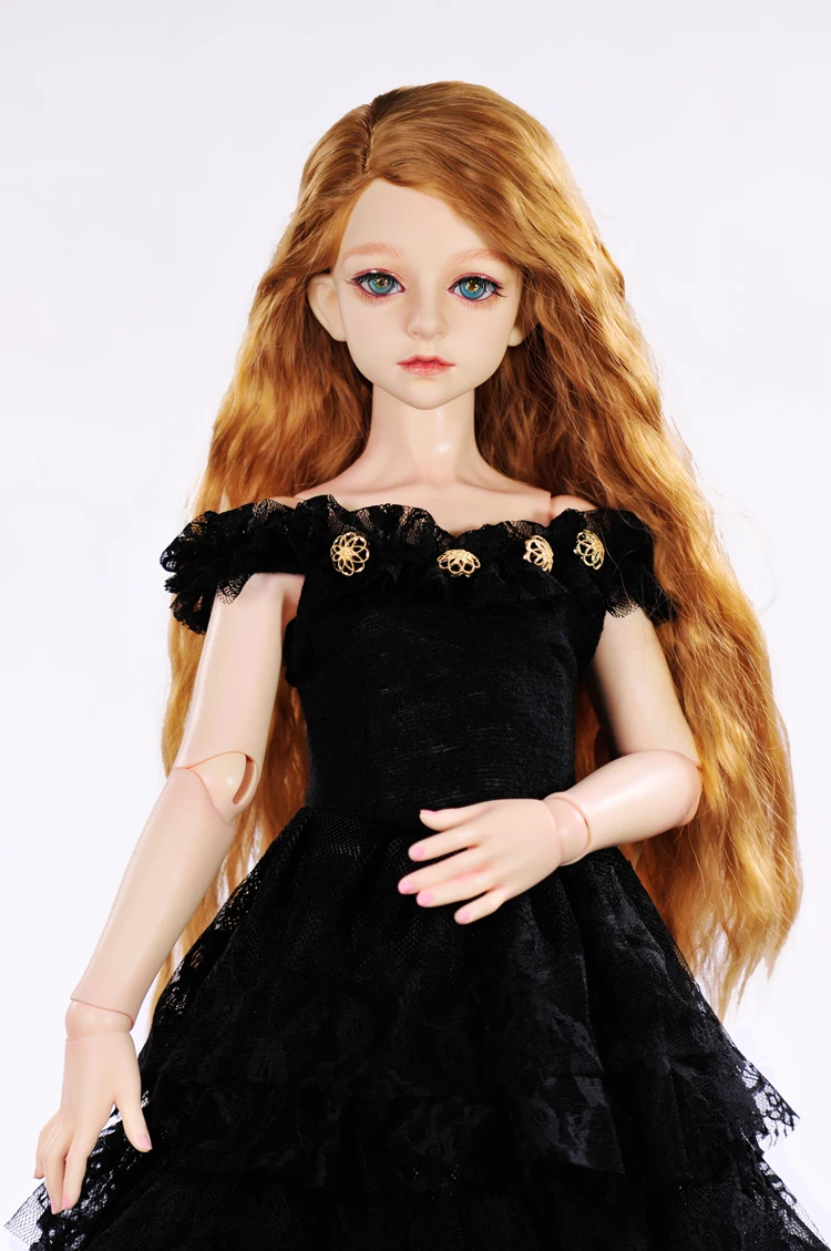 Принцессы одежда подходит для 1/3 1/4 BJD 1/2 дух Куклы Игрушечные лошадки черный