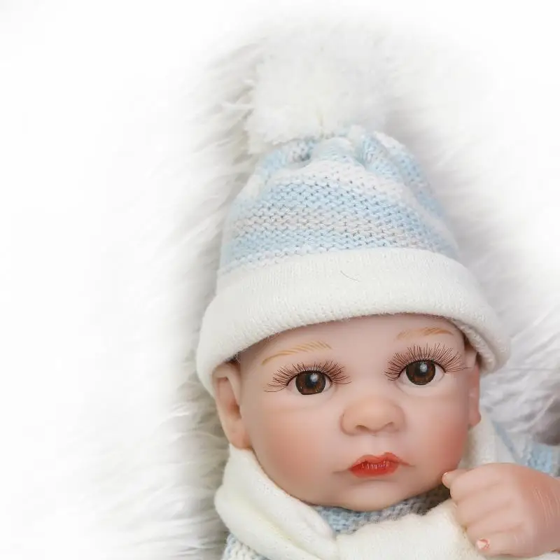 Мягкие силиконовые куклы Новорожденные 26 см|bebe dolls|reborn baby dollsilicone reborn dolls |