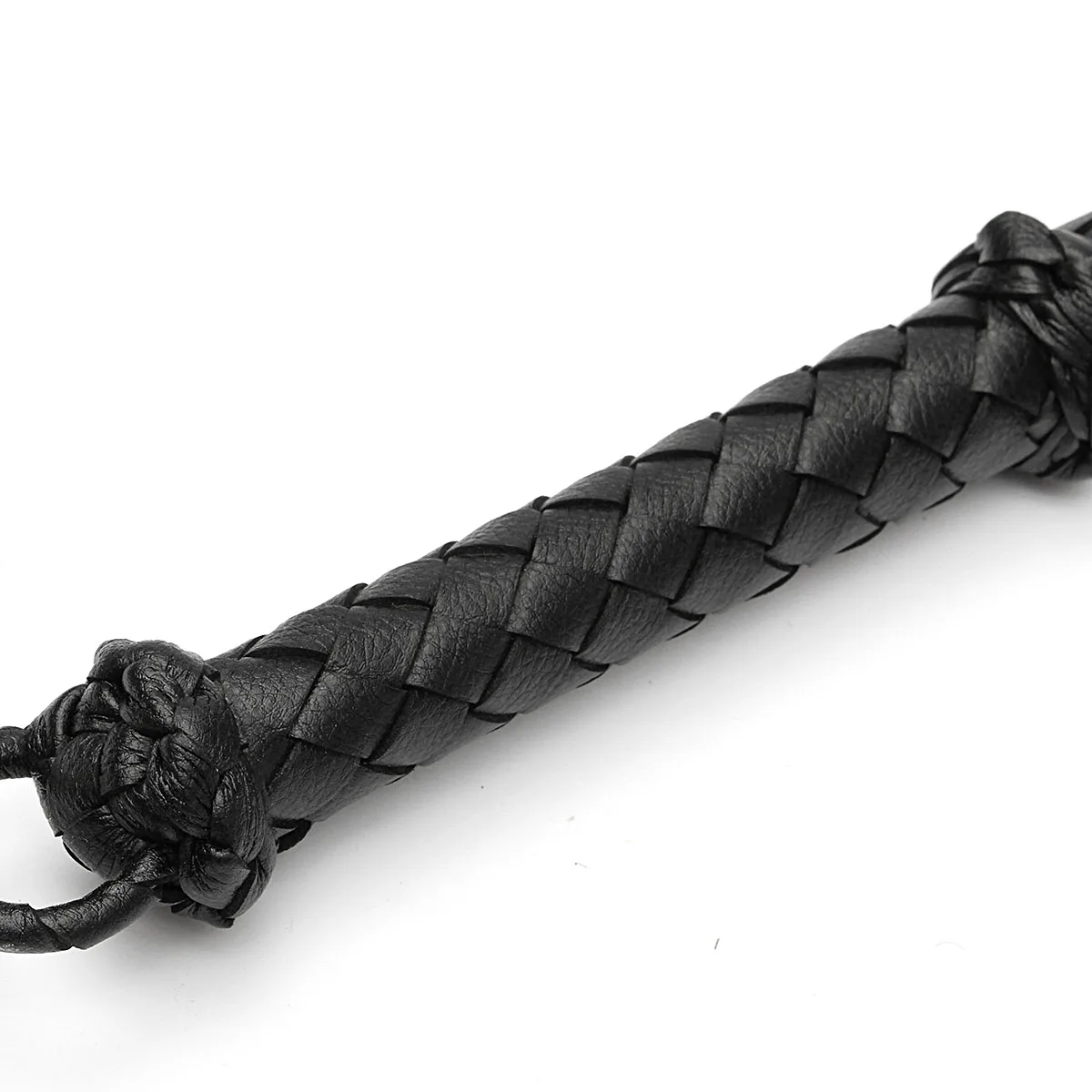 Плетка из искусственной кожи черного цвета 2 1 м|whip it|whip whippingwhip leather |