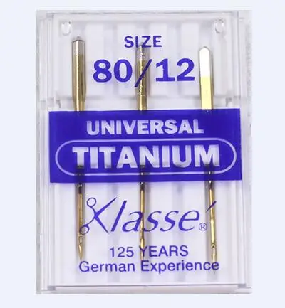 Иглы для швейной машины KLASSE HA x 1130/705H 15x1 Размер #9 #11 #12 #14 #16 #18 singer brother bernina pfaff elna