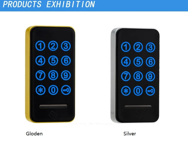 Замок RFID с сенсорной клавиатурой блокиратор цифровой замок 125 кГц для EM карт