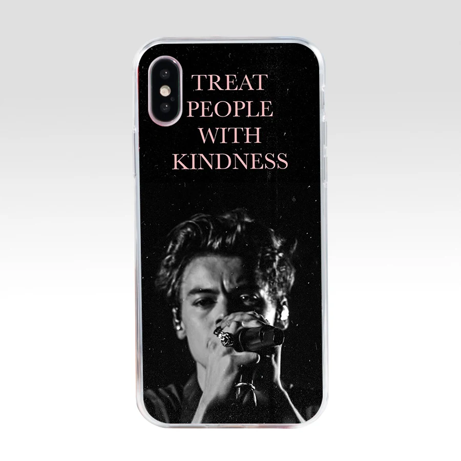 92 ZX One Direction в виде татуировки Harry Styles мягкий силиконовый чехол для мобильного