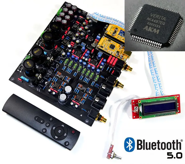 ЦАП AK4497EQ * 2 AK4118 CSR8675 Bluetooth 5 0 Плата декодера с XMOS 208 USB|Усилители мощности| |