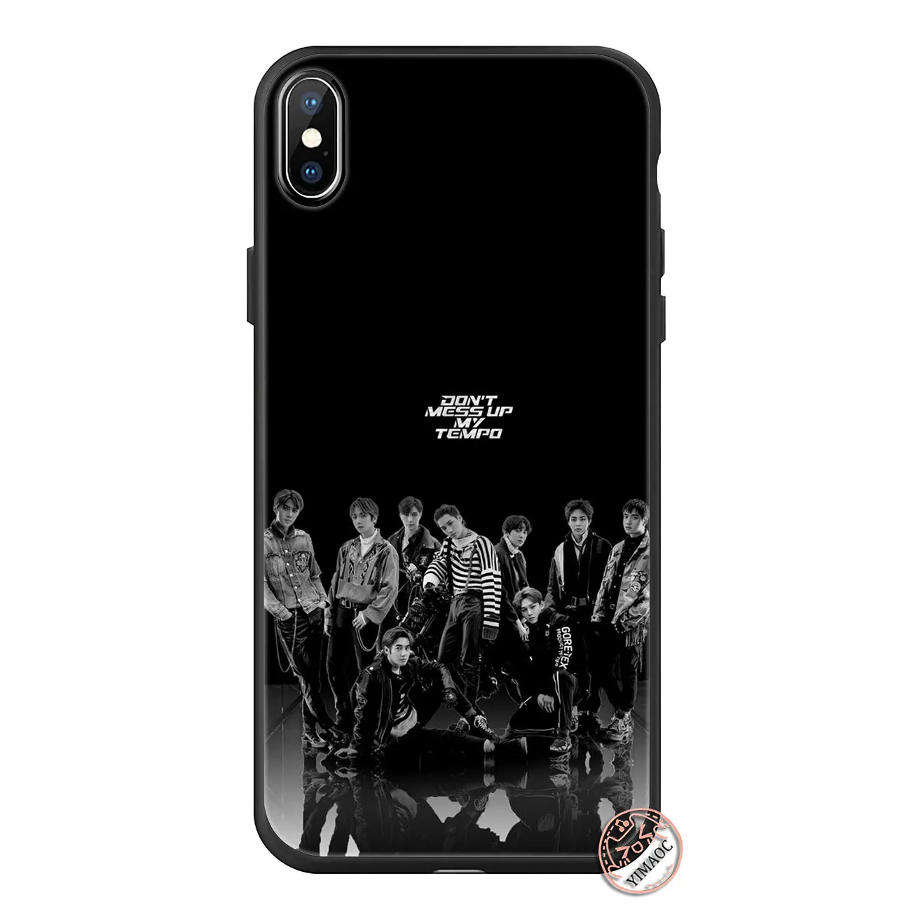 16 YIMAOC EXO 5 Не портите мой темп Мягкий силиконовый чехол для телефона для iPhone 11 Pro XS Max XR X 6 6S 7 8 Plus 5 5S SE 10 черный чехол - Цвет: 16