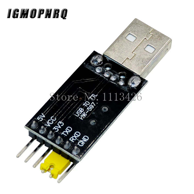 10 шт. преобразователь USB в TTL Модуль UART CH340G CH340 3 В 5 переключатель | Электронные
