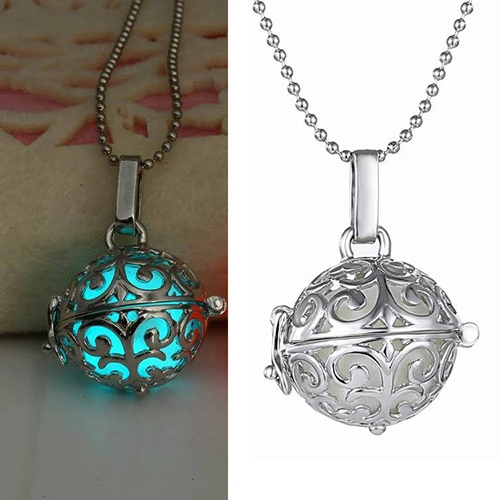 Женская светящаяся подвеска в виде полого шара|pendant necklace|glowing jewelryjewelry jewelry |