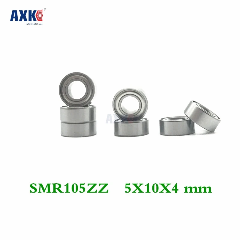 Axk Smr105zz Abec 1 (10 шт.) 5x10x4 мм Миниатюрные шарикоподшипники из нержавеющей стали
