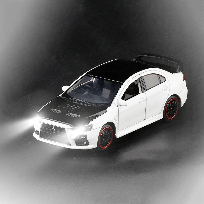 Модель игрушечного автомобиля LANCER EVO X 1/32 модель из сплава детские игрушки