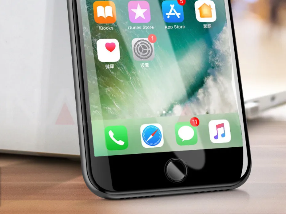 5D закаленное стекло для iPhone 6 защита экрана 6s 8 Plus Защитная пленка для телефона для iPhone 7 Plus закаленное стекло