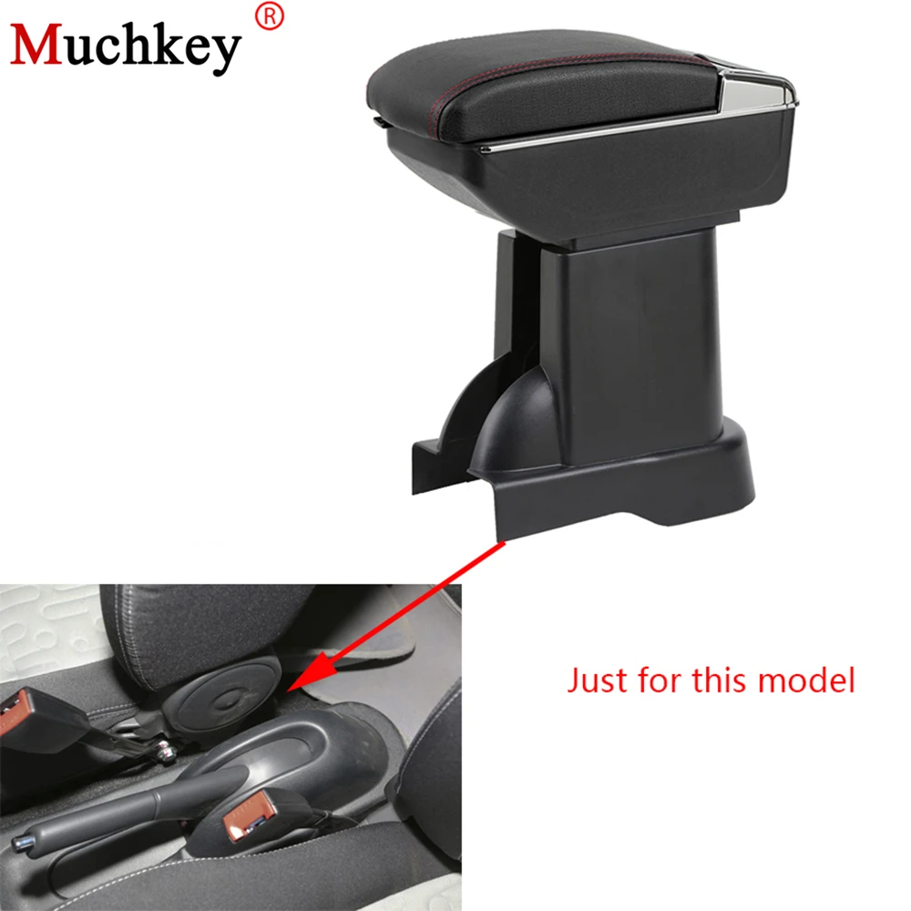 

Armrest box For Suzuki Alto 2008-2016 Central Console Arm Store content box cup holder ashtray With Rise and Down Function Auto