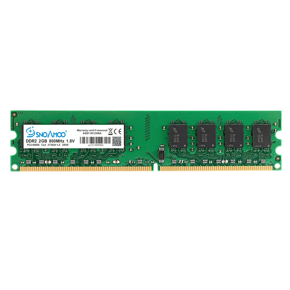 SNOAMOO RAMs DDR2 для настольных ПК 667 МГц 800 в|ram ddr2|pc ram ddr2for intel |
