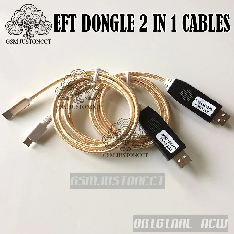 Комплект кабелей Octplus FRP UART 2 в 1 (кабель Micro + тип C) для ключа octoplus FRP/ключа eft CHIMERA