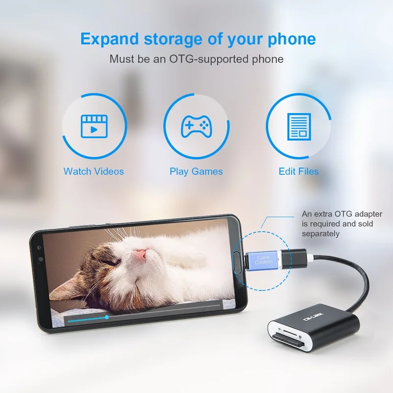USB 3 0 устройство для чтения карт памяти адаптер TF SD SDXC SDHC MMC RS-MMC Micro | Электроника