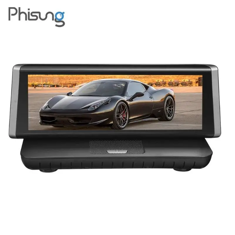 Phisung E02 " приборной панели портативный автомобильный DVR видеорегистратор 4G, Wi-Fi, андроид полный высокой четкости 1080P gps навигации регистратор видео Регистраторы монитор