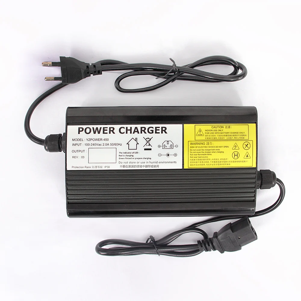 YZPOWER 16 8 V 15A 14A 13A 12A литиевая батарея зарядное устройство для 14 li ion Lipo батареи