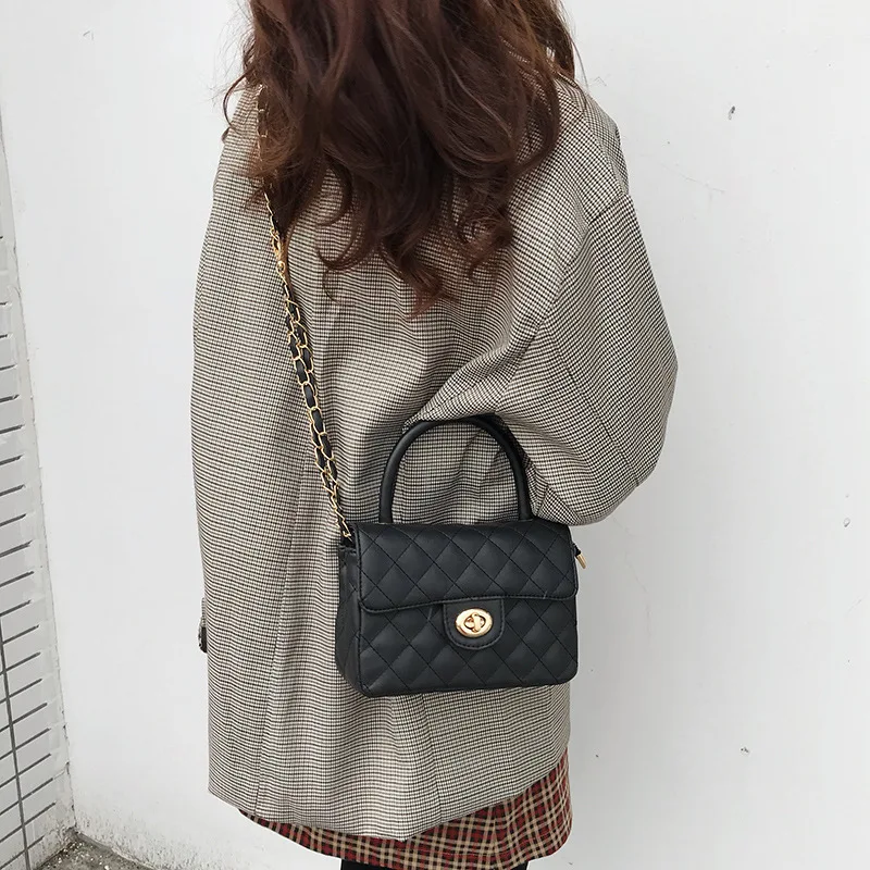Leather Handbags for Women 2018 Designer Bags Fashion Famous Brands Style Chains Shoulder Bag Ladies Hand | Багаж и сумки