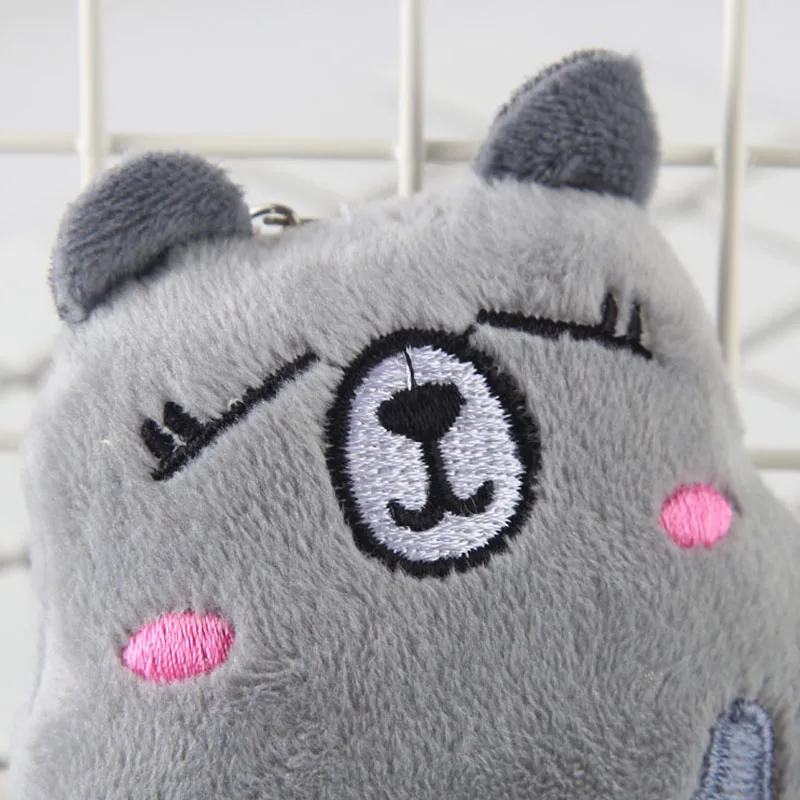 Плюшевая игрушка Porte Clef брелок для ключей подвеска сумка аксессуары Pluff детский