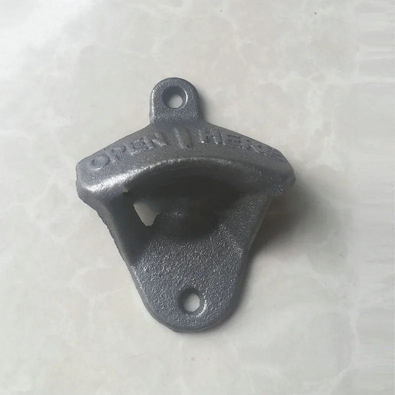 1 шт. винтажный Железный открывалка Открывалка для пивных бутылок настенный