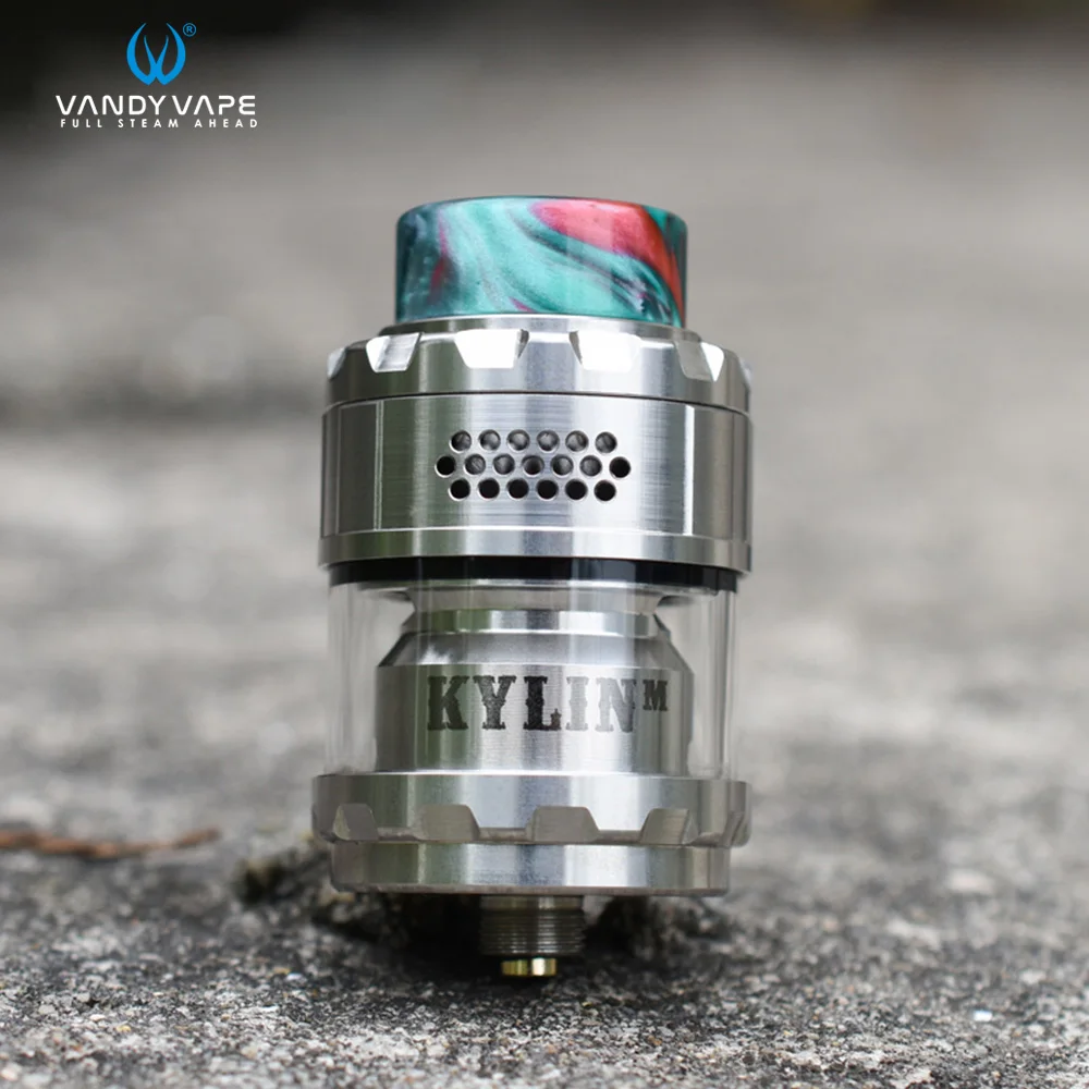 Оригинальный Танк Vandy vape Kylin M RTA с Ni80 сверхтонкой проволокой MTL Fused Clapton VS Vandyvape V2