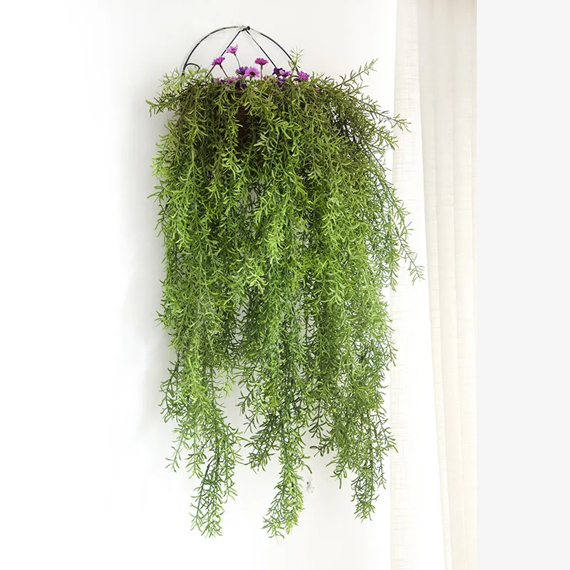 

Artificial Ivy Leaf Garland Plants Vine Fake Foliage Flowers Home Decor Plastic Artificial Flower Rattan