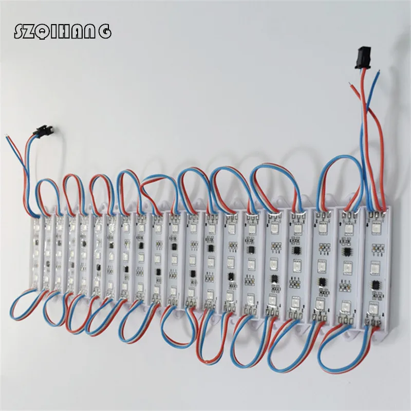 DC12V SMD 5050 3LED s LED модули IP65 водонепроницаесветильник вая лампа