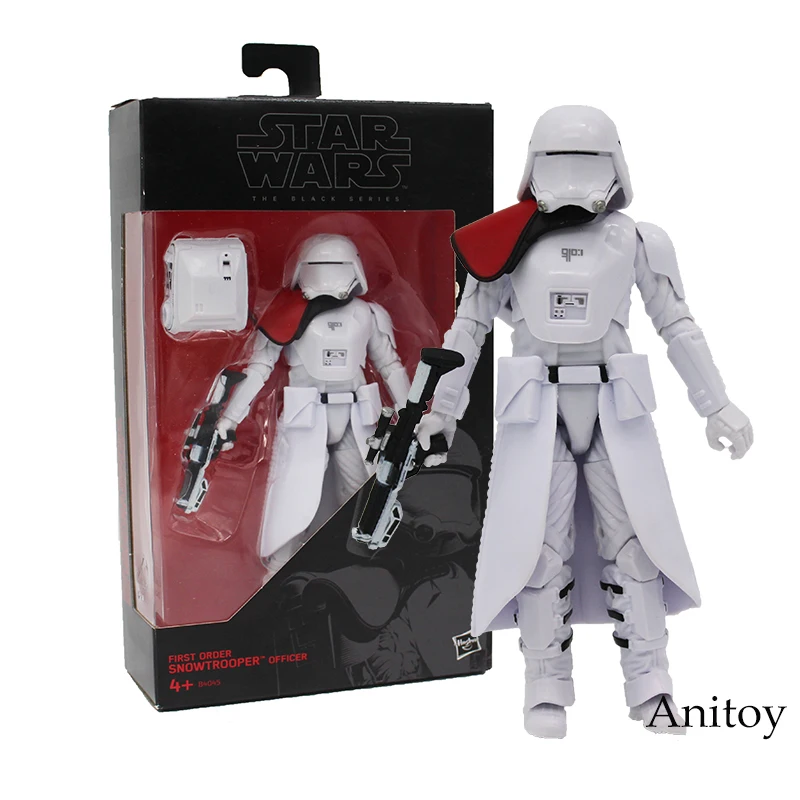 Звездные войны черная серия Snowtrooper ПВХ фигурка Коллекционная модель игрушки 15 см