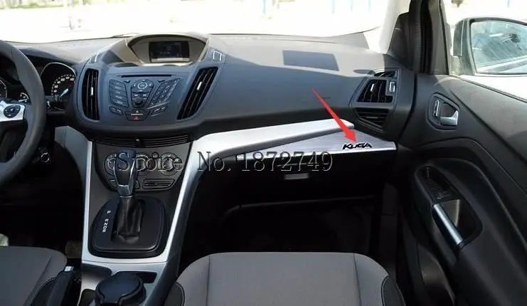 

Накладка из нержавеющей стали для витрины, декоративная наклейка для Ford kuga / Escape 2013 2014