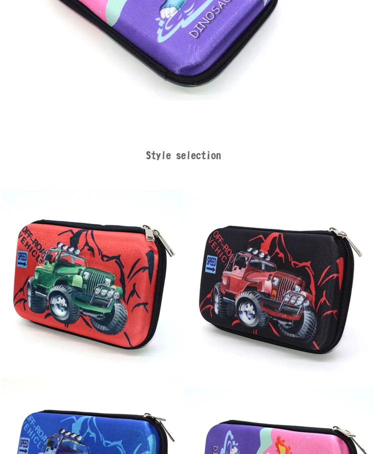 Школьный чехол для карандашей, автомобильные принадлежности, Trousse skolaire Stylo Estuche Escolar Estojo Escola EVA Kalem Kutusu, чехол для карандашей с единорогом