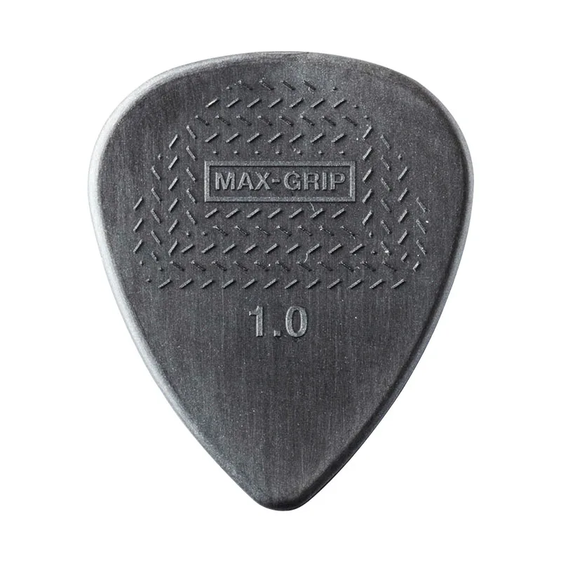 Max Grip 1.0mm Цельнокроеное платье Dunlop нейлон Max Grip Стандартный гитары Палочки медиатор гитары gicks, 0,6/0,73/0,88/1,0/1,14/1,5 мм гитары Палочки s - Цвет: Max Grip 1.0mm