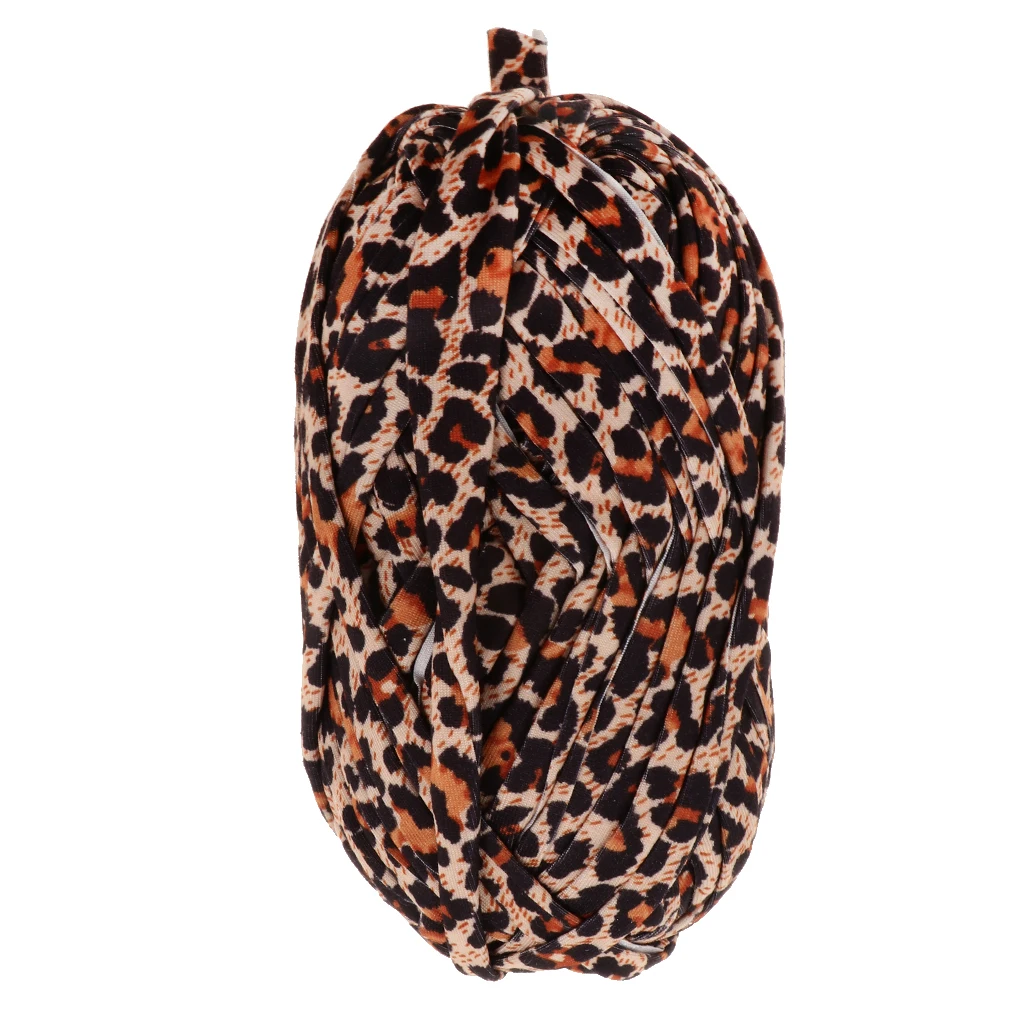 100 г Мягкая тканевая пряжа для самостоятельного вязания крючком ковров шапок