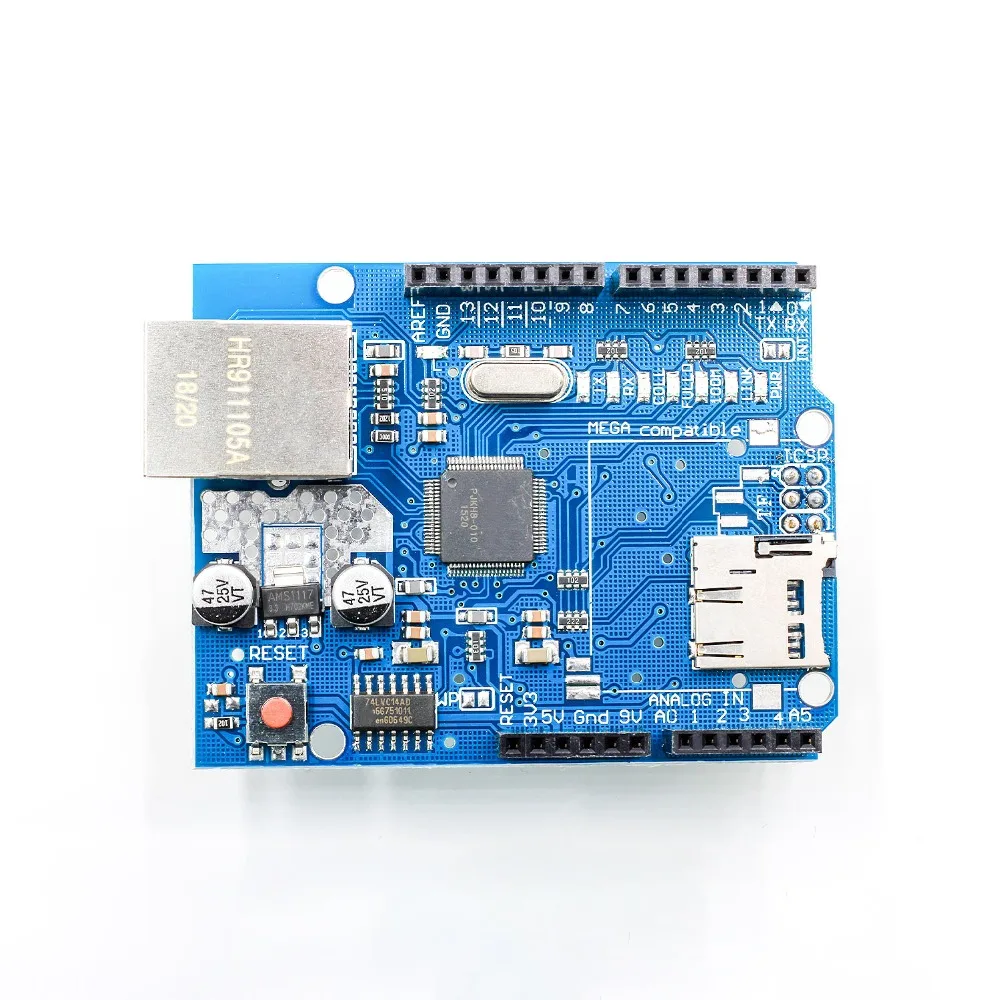 Ethernet щит W5100 плата расширения сети модуль для основной платы UNO R3 ATMega 328 1280 MEGA2560 с