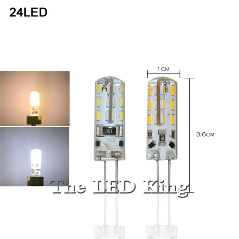 G4 светодиодный 12V DC12v 5 ваттов 9 светильник лампы 3014SMD 24 48 Светодиодный 360 Угол луча