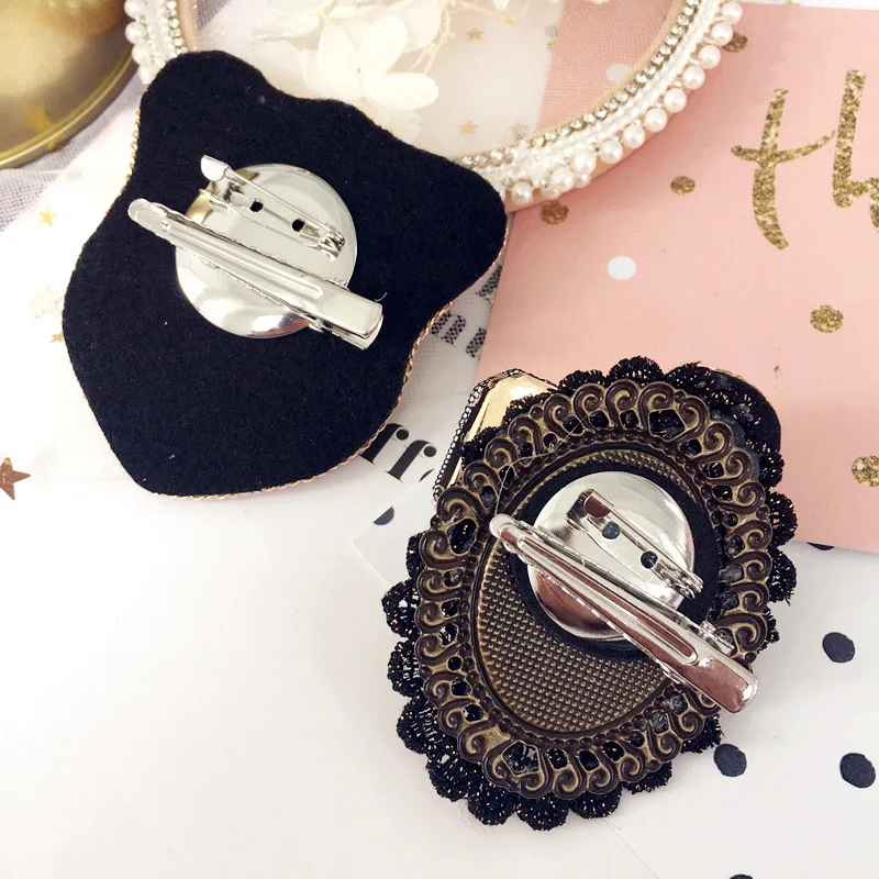 MIX 40 Styles Antique Brooch Luxurious Crystal Stone Pin Needle Letter Pendant Fashion Jewelry Coat Outwear Gifts | Украшения и