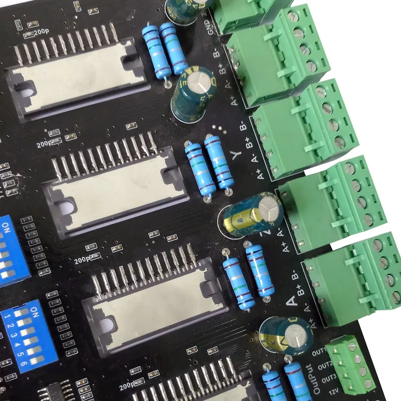 Секционная Плата USB CNC MDK2 4 оси TB6560 Драйвер контроллера шагового двигателя с интерфейсом MPG 100 кГц