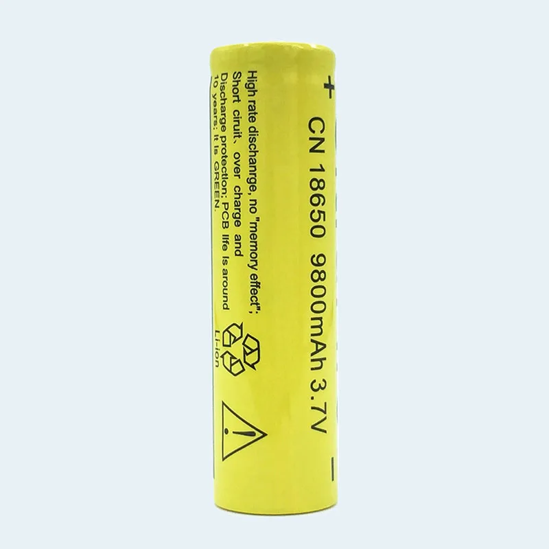 4 шт. 9800 3 7 в 18650 мАч MICKTICK батарея батареи batteria литий ионный перезаряжаемые