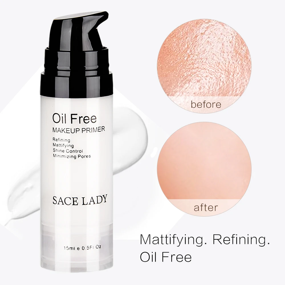 Набор для макияжа Sace Lady Pore невидимый матовый тональный Праймер база набор