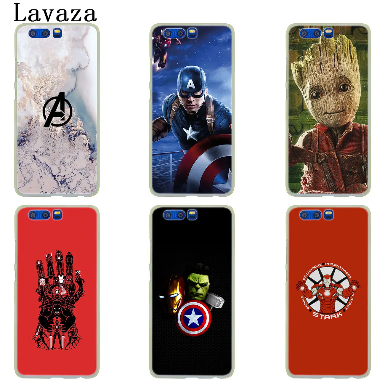 Чехол с логотипом Lavaza Marvel Avengers Endgame Thanos для Huawei Y9 Y7 Prime 2019 2018 Honor 20 8A 8X8 9X10 Lite 7C 7X 7A Pro |