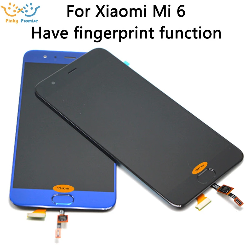 Для Xiaomi Mi 6 ЖК дисплей + сенсорный экран дигитайзер в сборе 1920x1080 FHD для Mi6 запасные