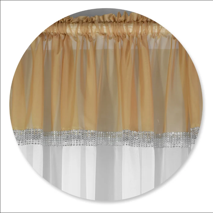 Летающая Тюлевая занавеска для эркера прозрачная вуаль занавески гостиной с геометрическим принтом