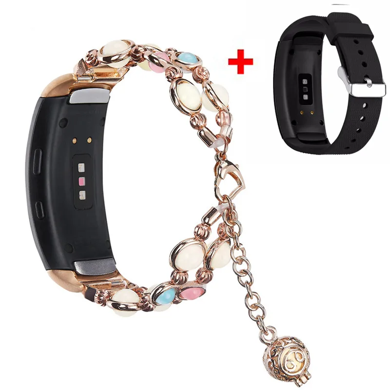 2 шт./лот умный Браслет для samsung gear Fit 2 SM-R360 Ремешок Браслет ремешок для gear Fit 2 Pro Watchband ремешок для часов gear fit2 Band - Цвет: Color8