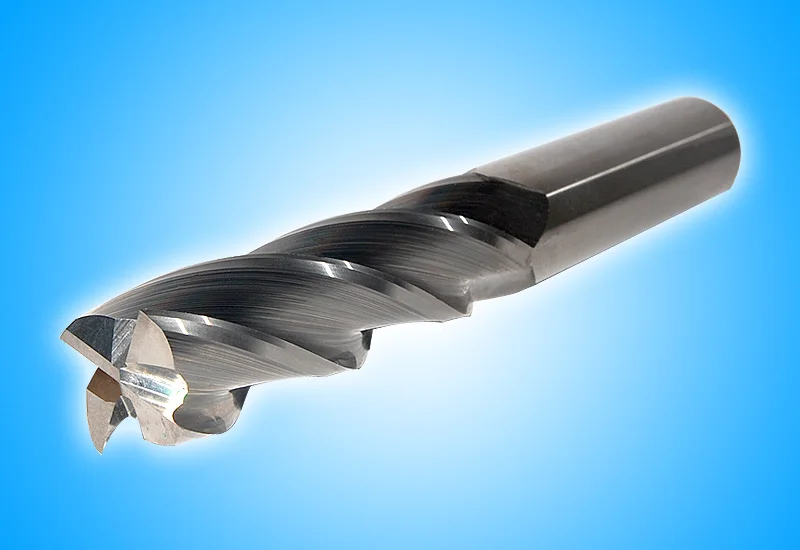 4*52 мм карбидная фреза с ЧПУ для деревообработки вольфрамовая 4 Флейта концевая