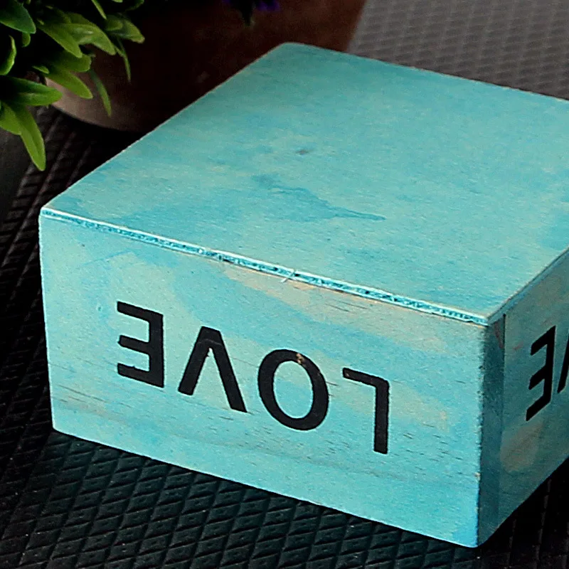 Новые ретро квадратных Multi цветочные горшки небольшой деревянный ящик