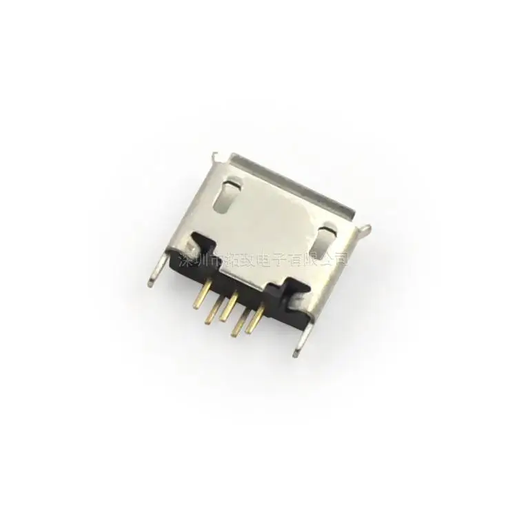 100pcs The MK5P mic USB connector MICRO 5PIN B has a 180 degree edge straight pin | Обустройство дома