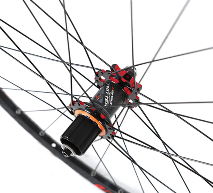 JK MTB горный велосипед 26 дюймов 27,5 29 дюймов колеса из углеродного волокна герметичный подшипник колеса колесная сплав обод QR/через ось