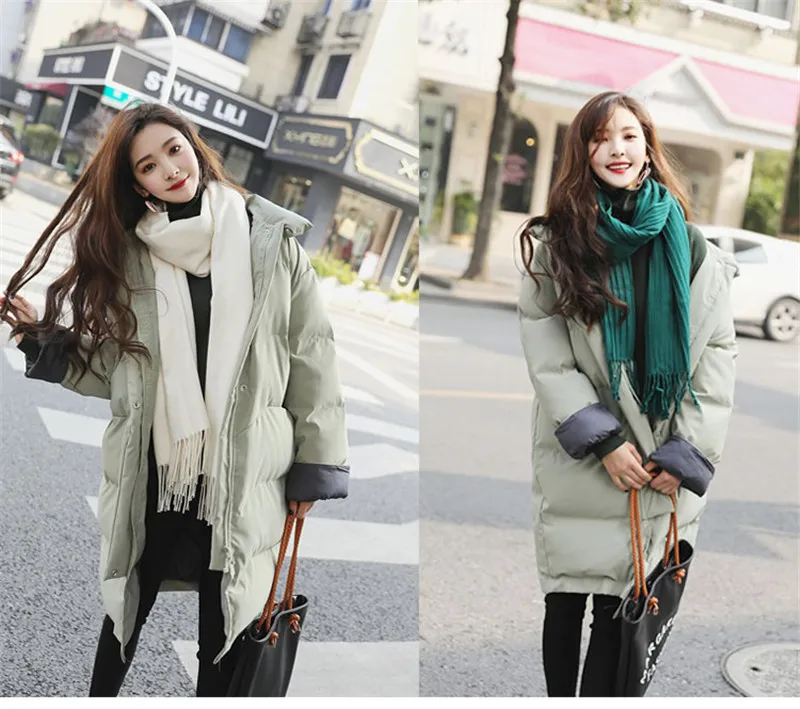 AYUNSUE Parkas Mujer Invierno теплое зимнее пальто Женская куртка-пуховик повседневные женские пальто Модная женская парка Casacos WXF340