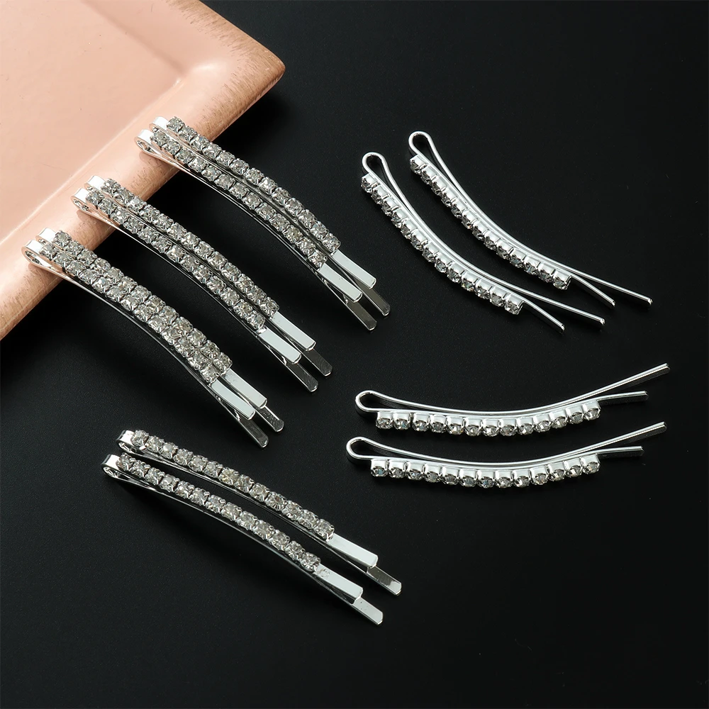 Женские блестящие заколки для волос Стразы 1 шт. свадебные головные уборы