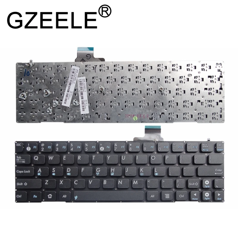 Новая английская клавиатура GZEELE для ноутбука ASUS EEEPC X101H X101 системы MEEGO|Клавиатуры
